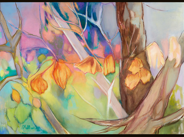 High Tide Painting &copy; Paula Martesian