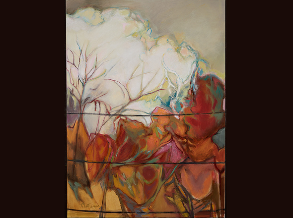 High Tide Painting &copy; Paula Martesian