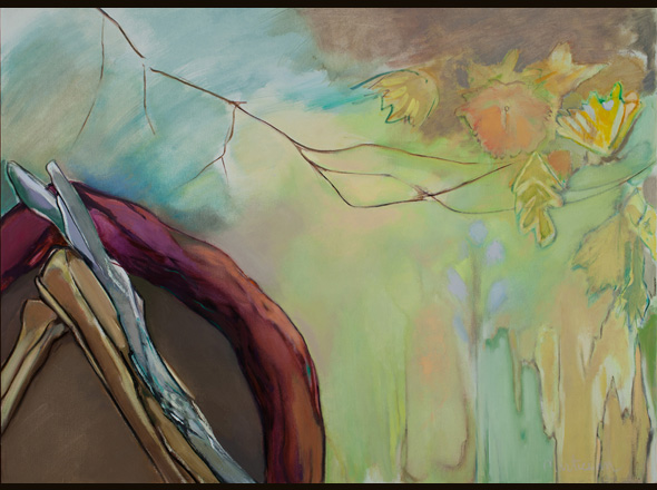 After the Rain Painting &copy; Paula Martesian