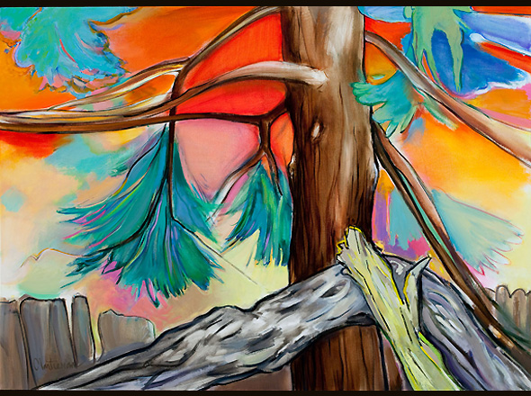 Painting &copy; Paula Martesian