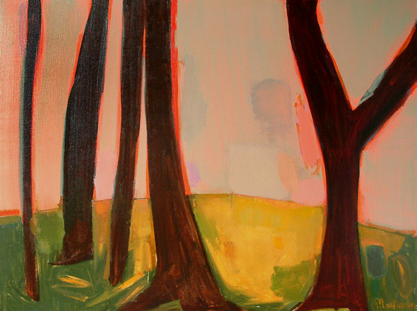 Before Dawn Painting &copy; Paula Martesian