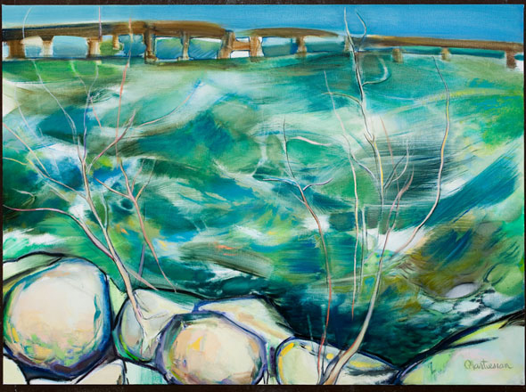 Painting &copy; Paula Martesian